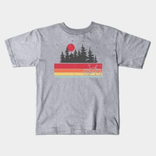 Cycling for Nature Lovers Kids T-Shirt